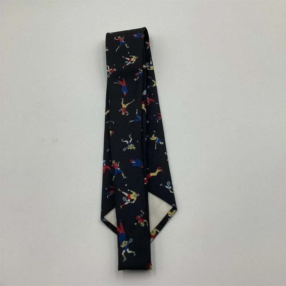 Neckwear Silk Tie‎ Multicolor Sports Design Men